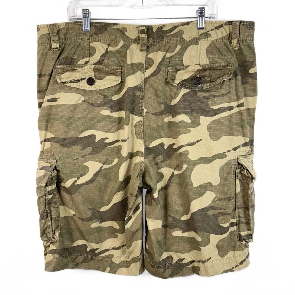 Aeropostale Mens Camouflage Cargo Shorts 42 - Picture 5 of 9